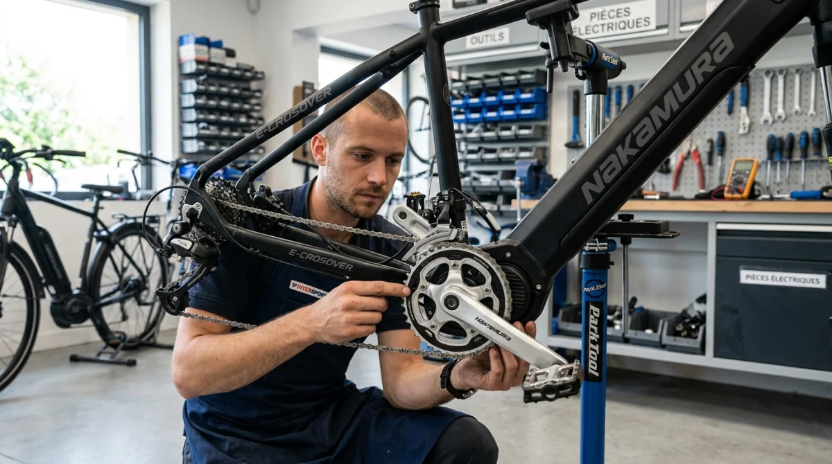 problème capteur pédalage vélo électrique nakamura