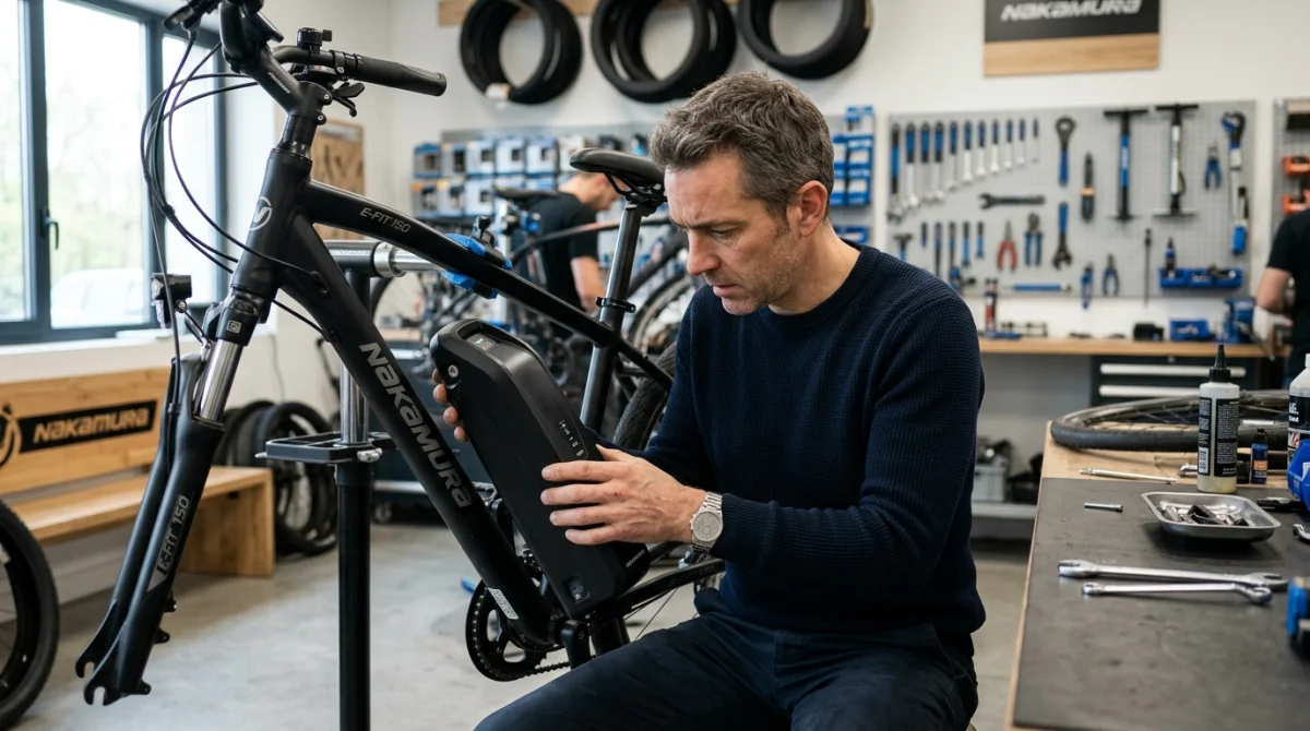 problème batterie vélo électrique nakamura